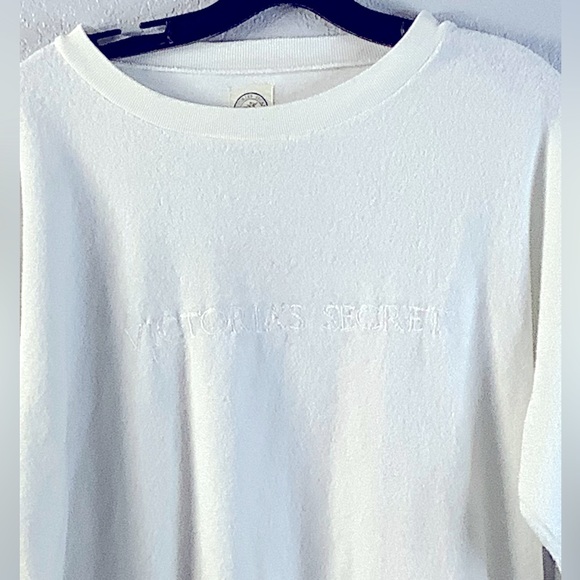 Victoria Secret Authentic Country Trademark Terry Cloth Drawstring Top Medium Sz - Picture 3 of 11